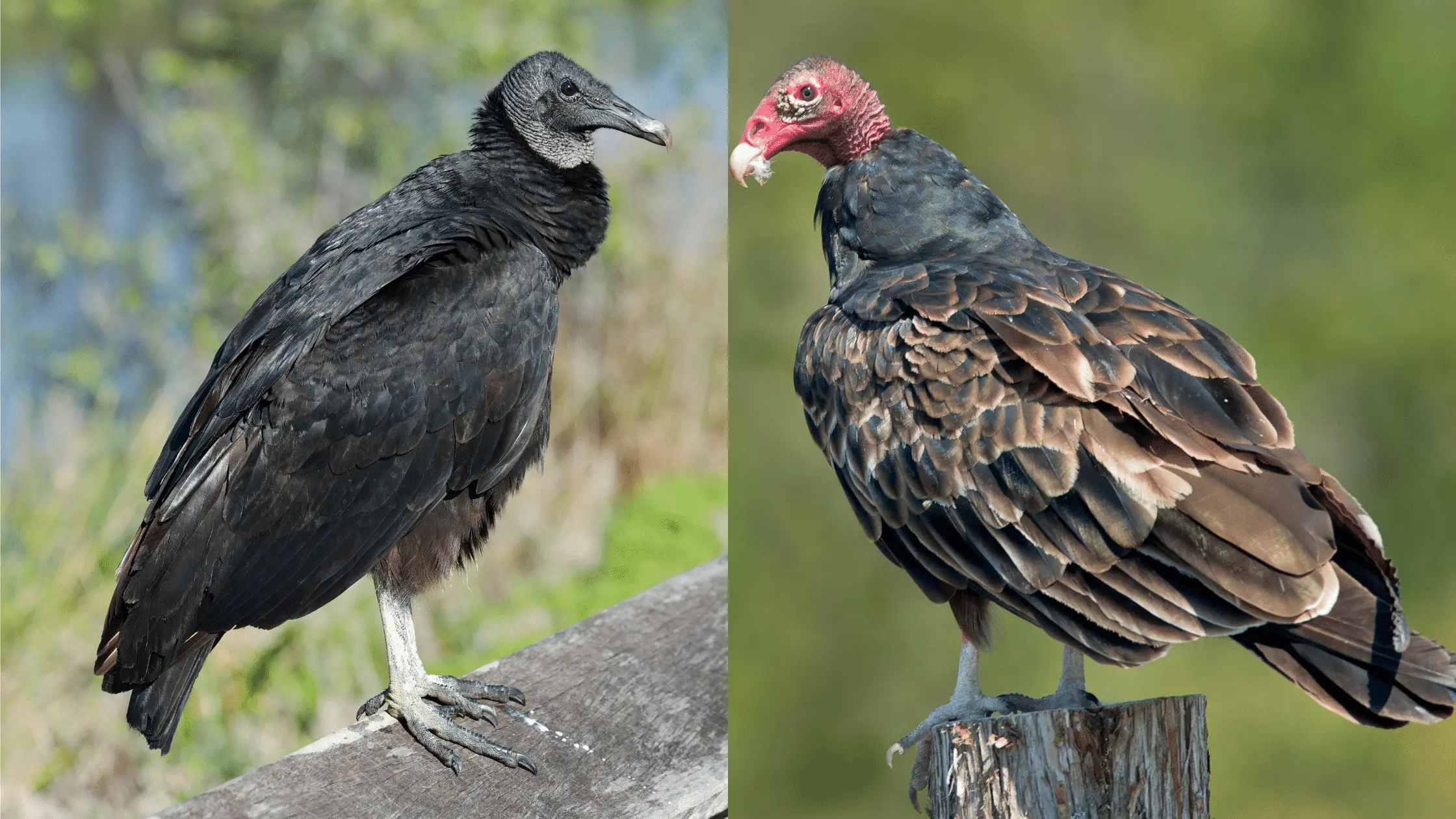 Black and Turkey Vulture
